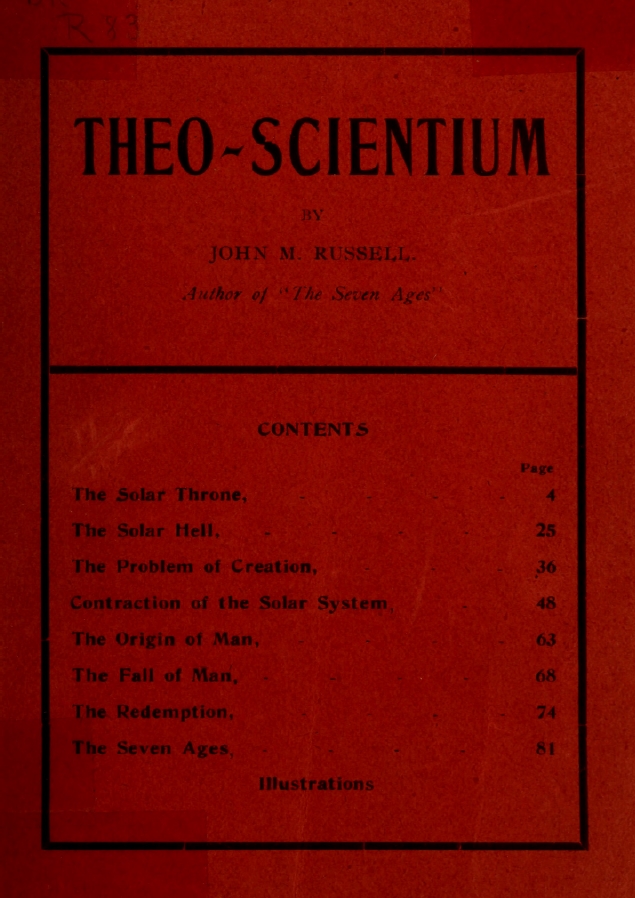 Book Cover of THEO-SCIENTIUM