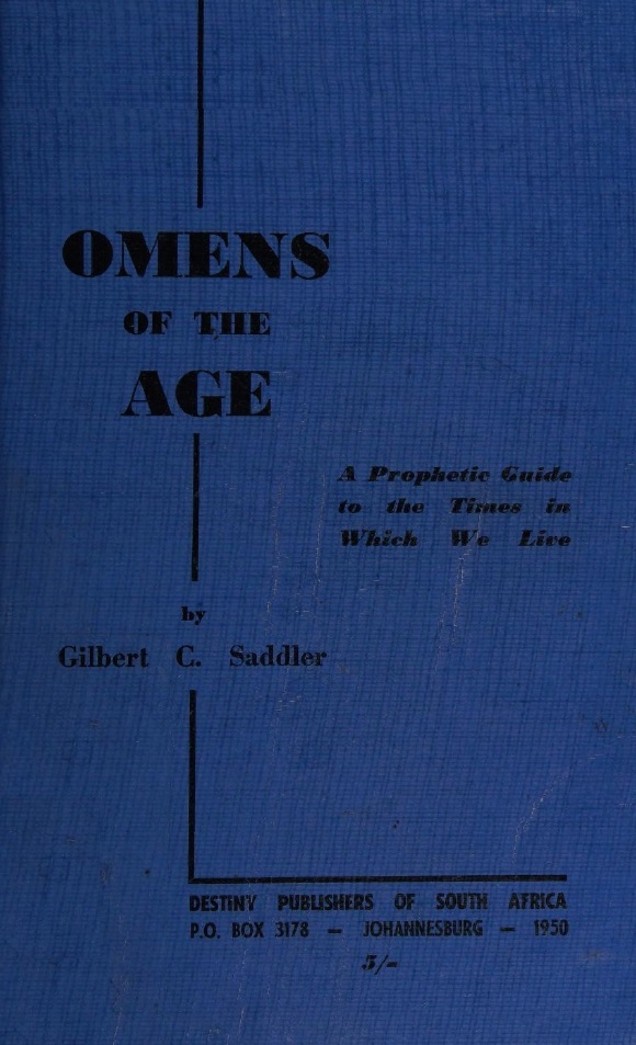 Book Cover of OMENS OF THE AGE: A PROPHETIC GUIDE TO THE TIMES IN WHICH WE LIVE
