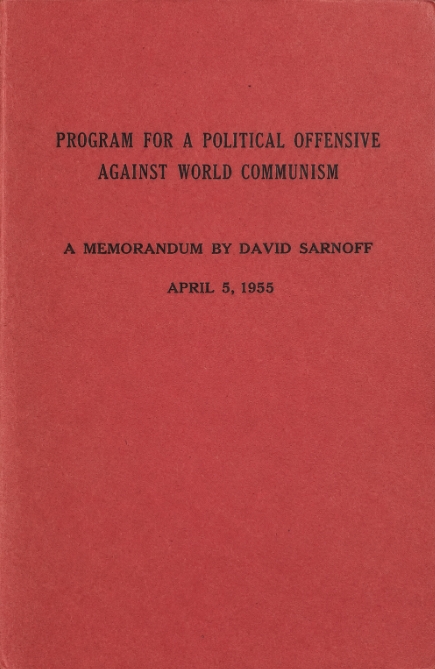 Book Cover of PROGRAM FOR A POLITICAL OFFENSIVE AGAINST WORLD COMMUNISM