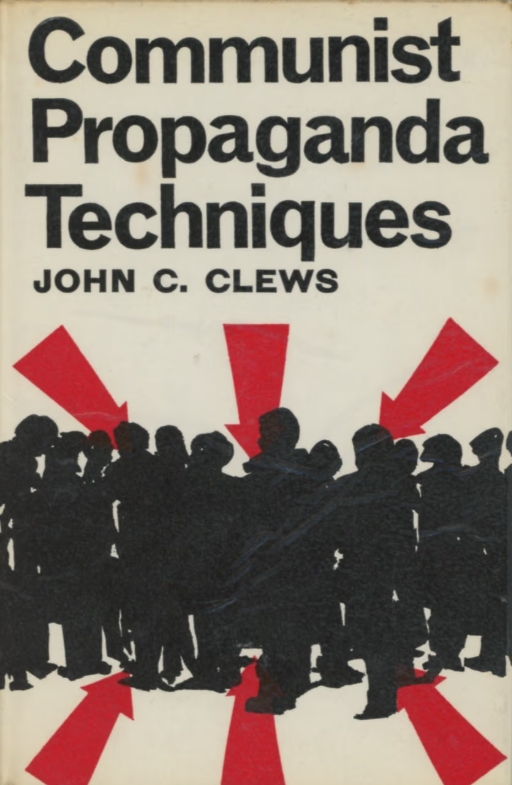 Book Cover of COMMUNIST PROPAGANDA TECHNIQUES