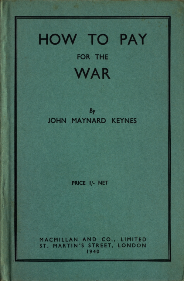 Book Cover of HOW TO PAY FOR THE WAR