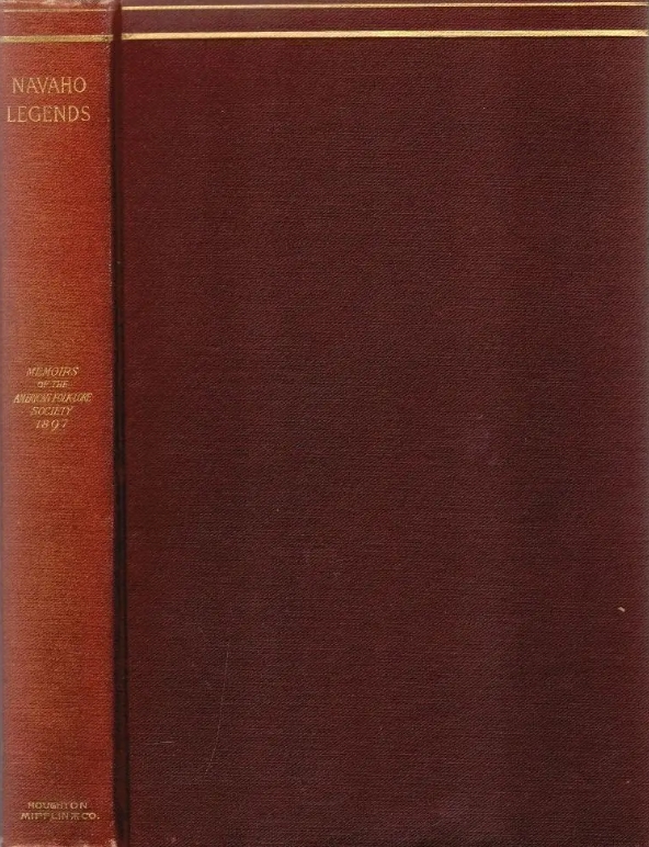 Book Cover of NAVAHO LEGENDS