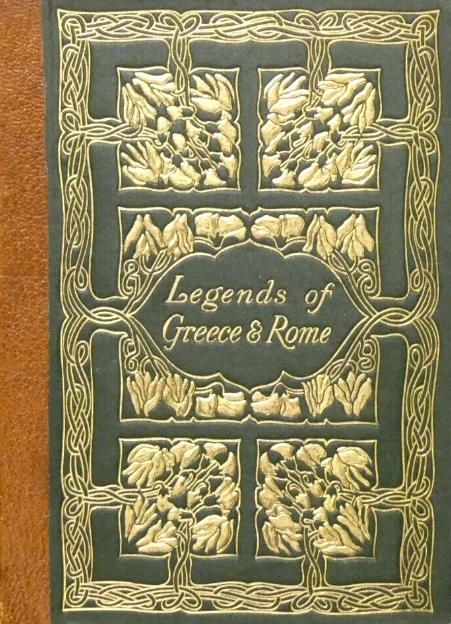 Book Cover of LEGENDS OF GREECE AND ROME