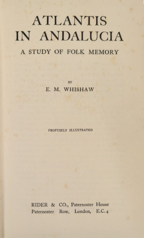 Book Cover of ATLANTIC IN ANDALUCIA: A STUDY OF FOLK MEMORY