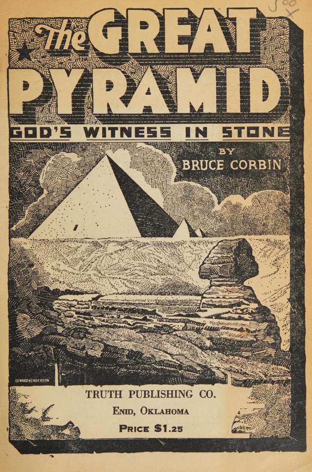 Book Cover of THE GREAT PYRAMID: GOD’S WITNESS IN STONE