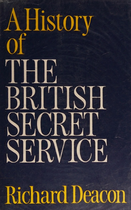 Book Cover of A HISTORY OF THE BRITISH SECRET SERVICE