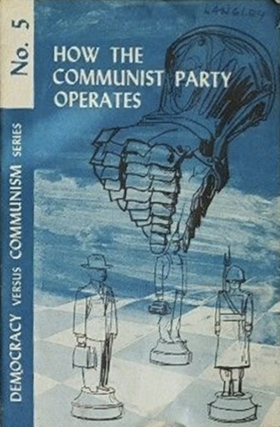 Book Cover of HOW THE COMMUNIST PARTY OPERATES