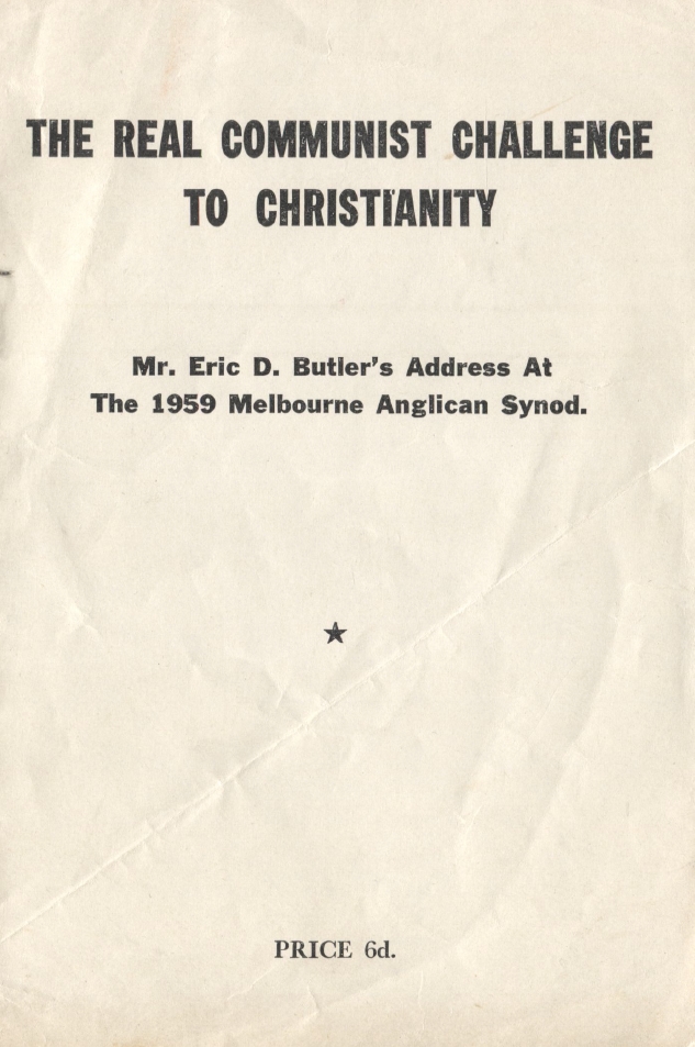 Book Cover of THE REAL COMMUNIST CHALLENGE TO CHRISTIANITY