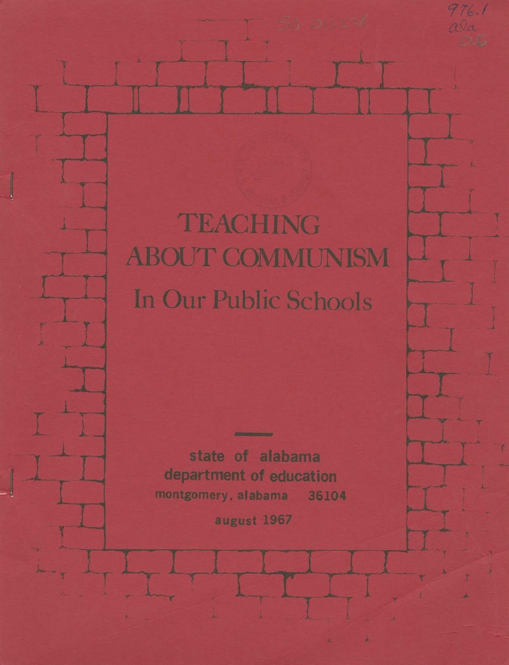 Book Cover of TEACHING ABOUT COMMUNISM IN OUR PUBLIC SCHOOLS