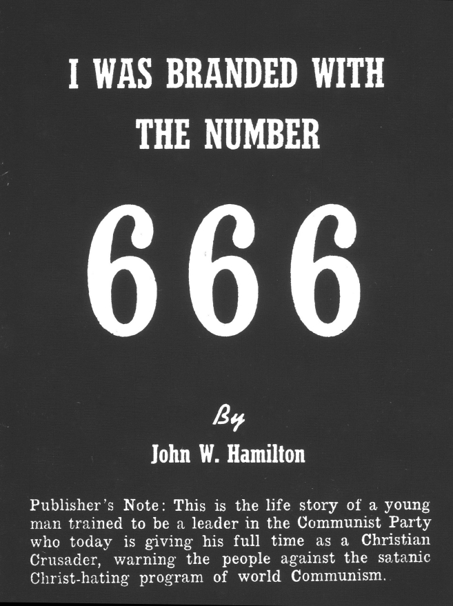 Book Cover of I WAS BRANDED WITH THE NUMBER 666