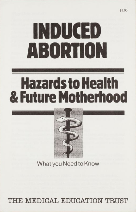 Book Cover of INDUCED ABORTION: HAZARDS TO HEALTH & FUTURE MOTHERHOOD