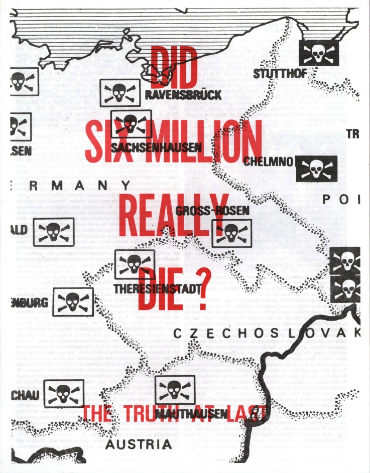 Book Cover of DID SIX MILLION REALLY DIE?: THE TRUTH AT LAST