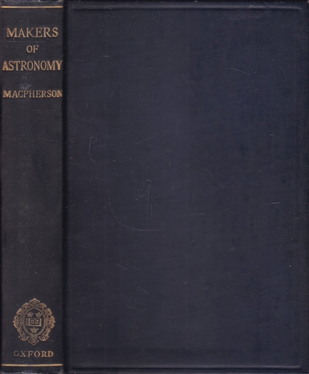 Book Cover of MAKERS OF ASTRONOMY