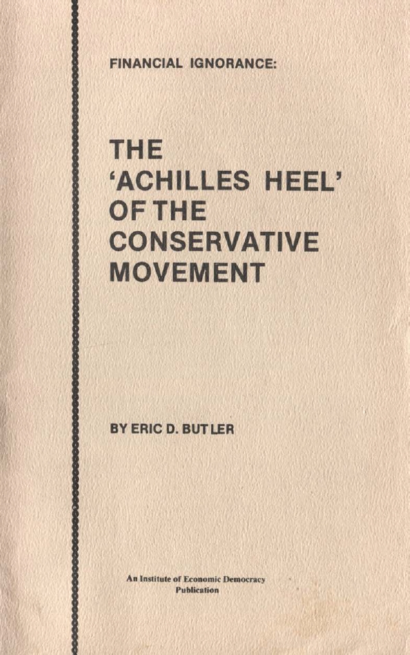 Book Cover of THE ‘ACHILLES HEEL’ OF THE CONSERVATIVE MOVEMENT