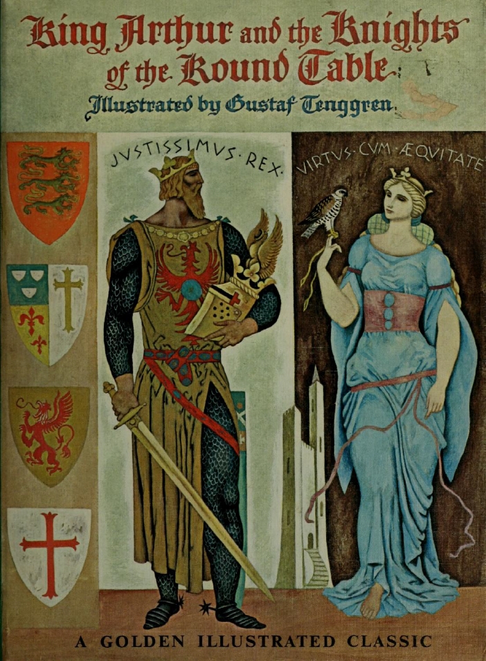 Book Cover of KING ARTHUR AND THE KNIGHTS OF THE ROUND TABLE
