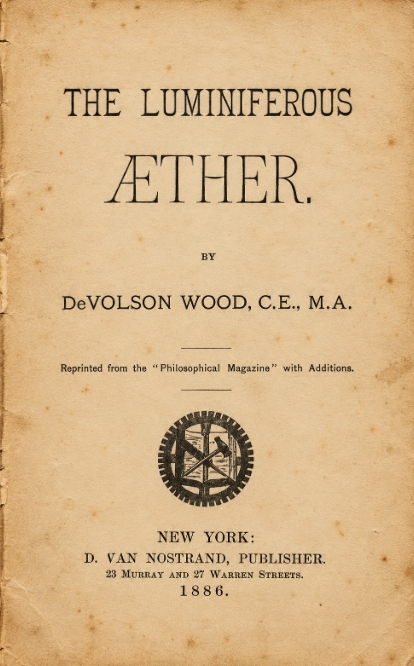 Book Cover of THE LUMINIFEROUS ÆTHER