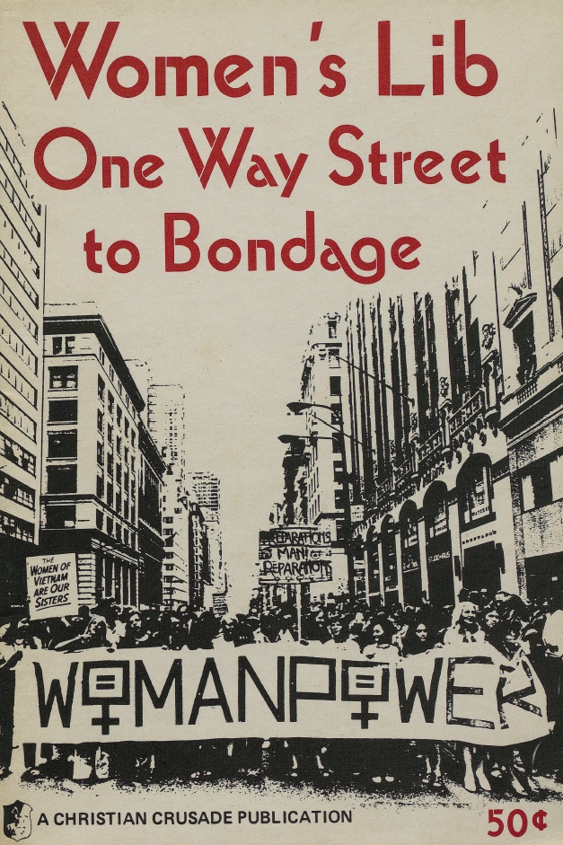 Book Cover of WOMEN’S LIB: ONE WAY STREET TO BONDAGE