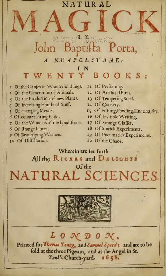 Book Cover of NATURAL MAGICK