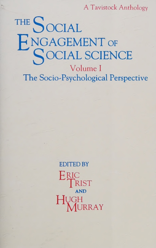 Book Cover of THE SOCIAL ENGAGEMENT OF SOCIAL SCIENCE. VOLUME 1