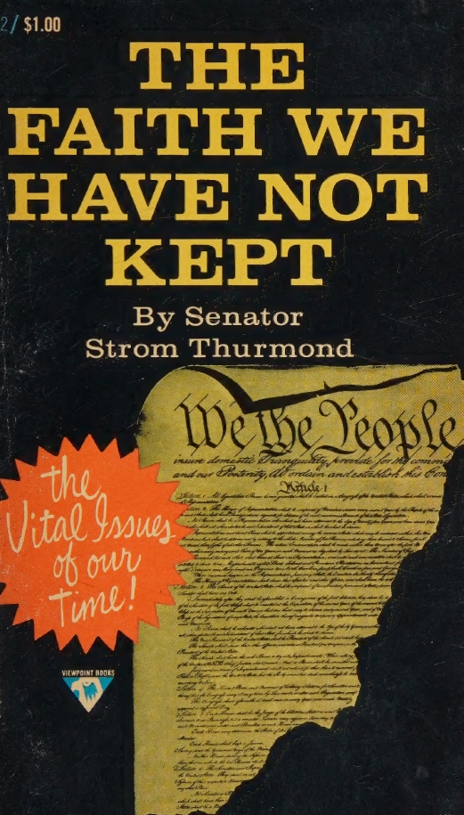Book Cover of THE FAITH WE HAVE NOT KEPT