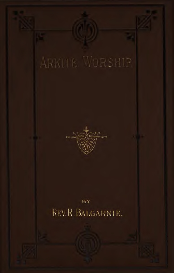 Book Cover of ARKITE WORSHIP