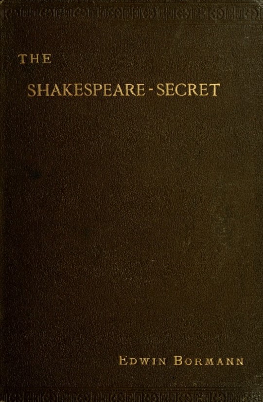 Book Cover of THE SHAKESPEARE-SECRET