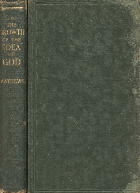 Book Cover of THE GROWTH OF THE IDEA OF GOD