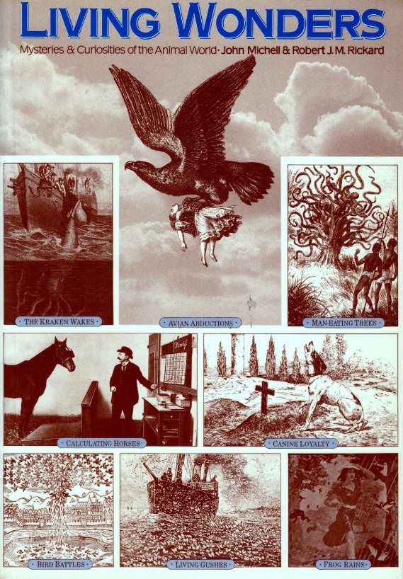 Book Cover of LIVING WONDERS: MYSTERIES AND CURIOSITIES OF THE ANIMAL WORLD
