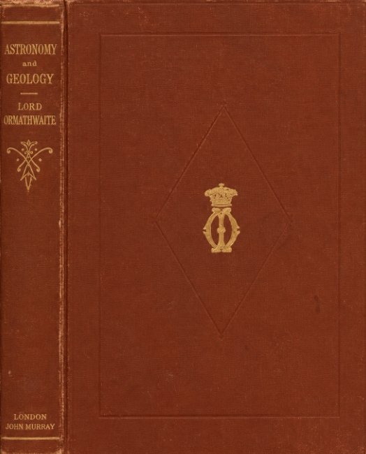 Book Cover of ASTRONOMY AND GEOLOGY