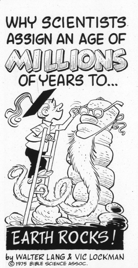 Book Cover of WHY SCIENTISTS ASSIGN AN AGE OF MILLIONS OF YEARS TO EARTH ROCKS !