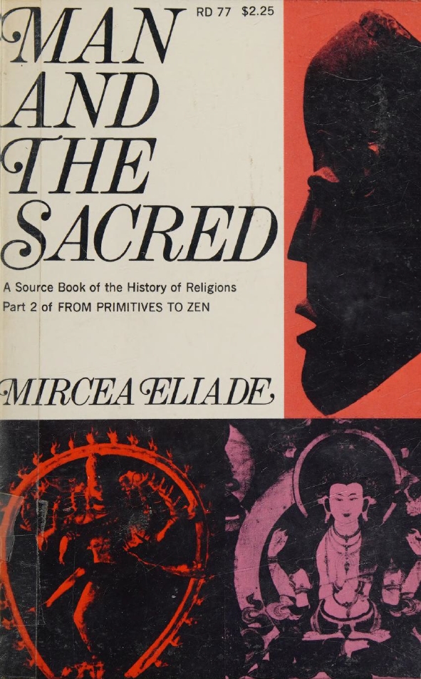 Book Cover of MAN AND THE SACRED: A THEMATIC SOURCE BOOK OF THE HISTORY OF RELIGIONS