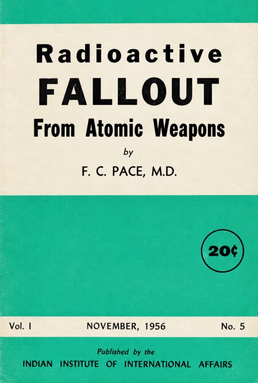 Book Cover of RADIOACTIVE FALLOUT FROM ATOMIC WEAPONS
