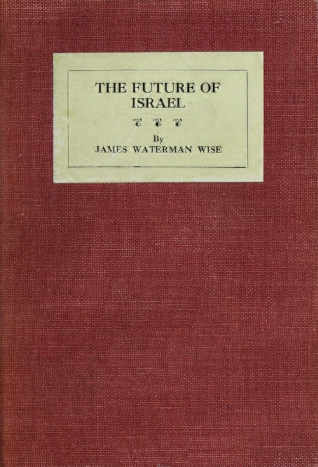 Book Cover of THE FUTURE OF ISRAEL