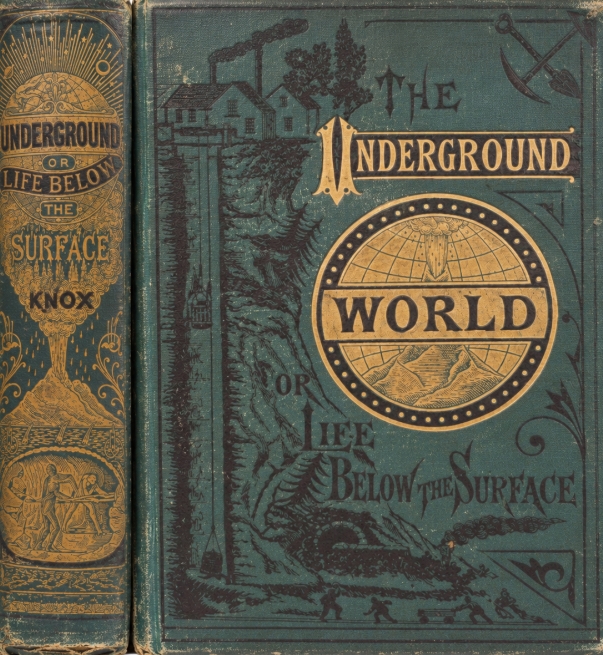 Book Cover of THE UNDERGROUND WORLD: LIFE BELOW THE SURFACE