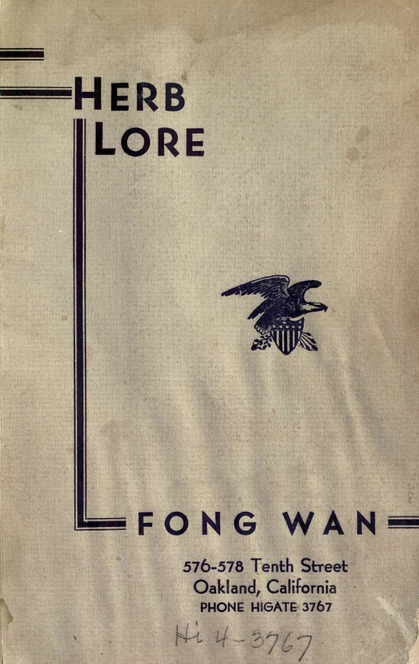 Book Cover of HERB LORE