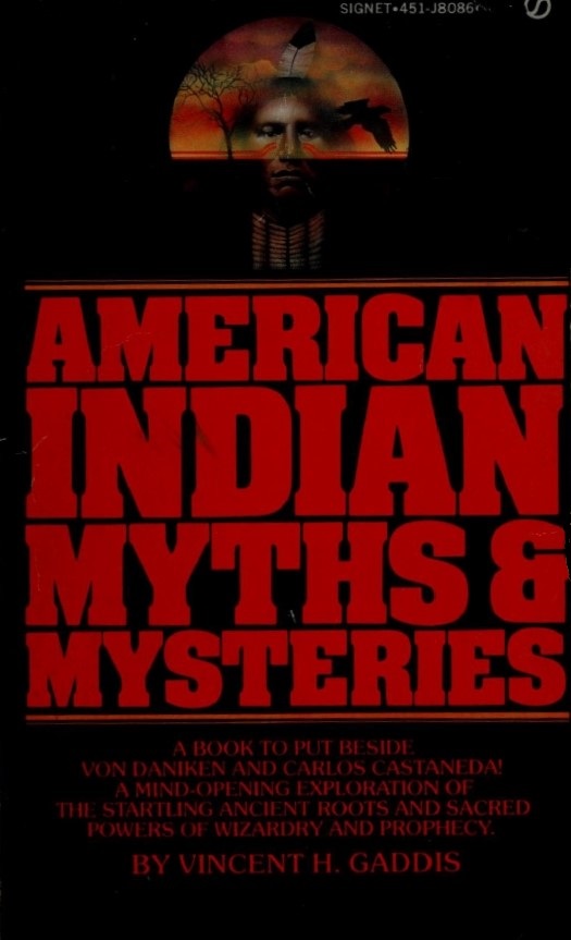 Book Cover of AMERICAN INDIAN MYTHS & MYSTERIES