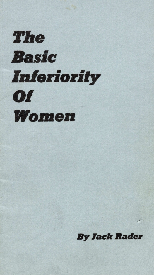 Book Cover of THE BASIC INFERIORITY OF WOMEN