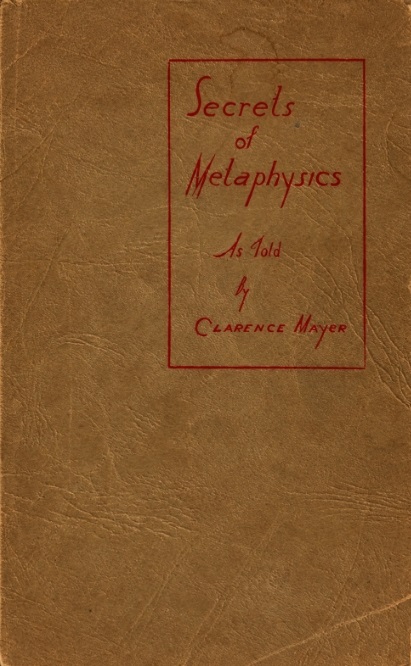 Book Cover of SECRETS OF METAPHYSICS