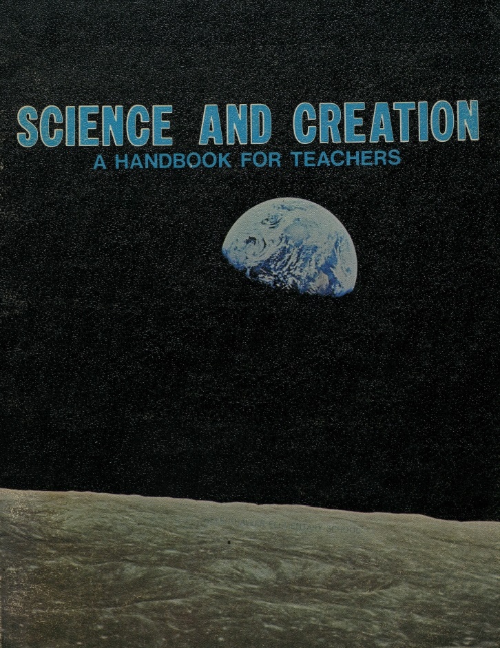 Book Cover of SCIENCE AND CREATION: A HANDBOOK FOR TEACHERS