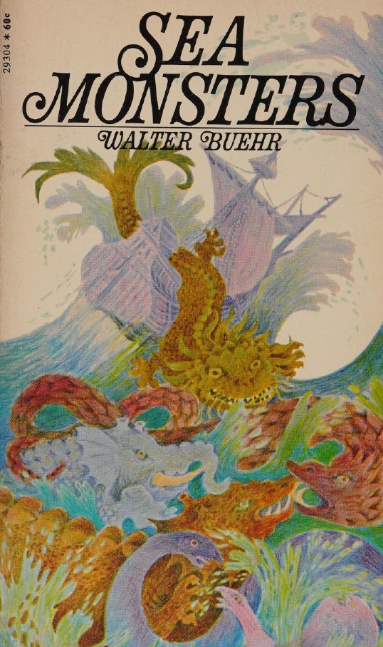 Book Cover of SEA MONSTERS