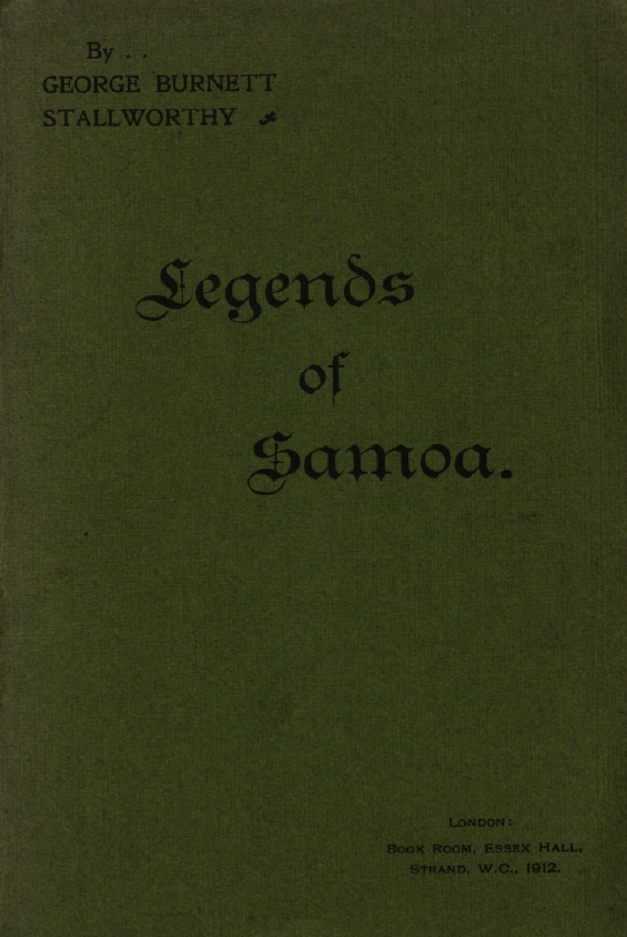 Book Cover of LEGENDS OF SAMOA