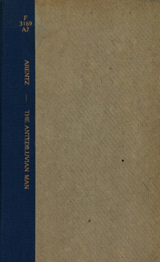 Book Cover of THE ANTEDILUVIAN MAN: THE EASTER ISLAND OR WAIHU