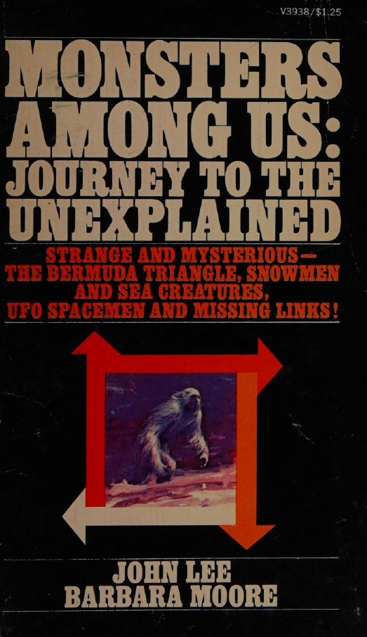 Book Cover of MONSTERS AMONG US: JOURNEY TO THE UNEXPLAINED