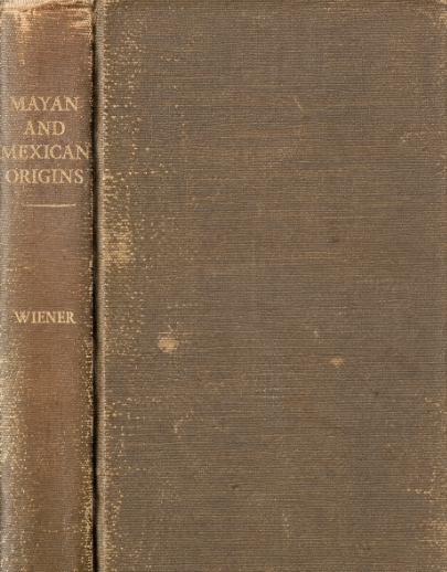 Book Cover of MAYAN AND MEXICAN ORIGINS