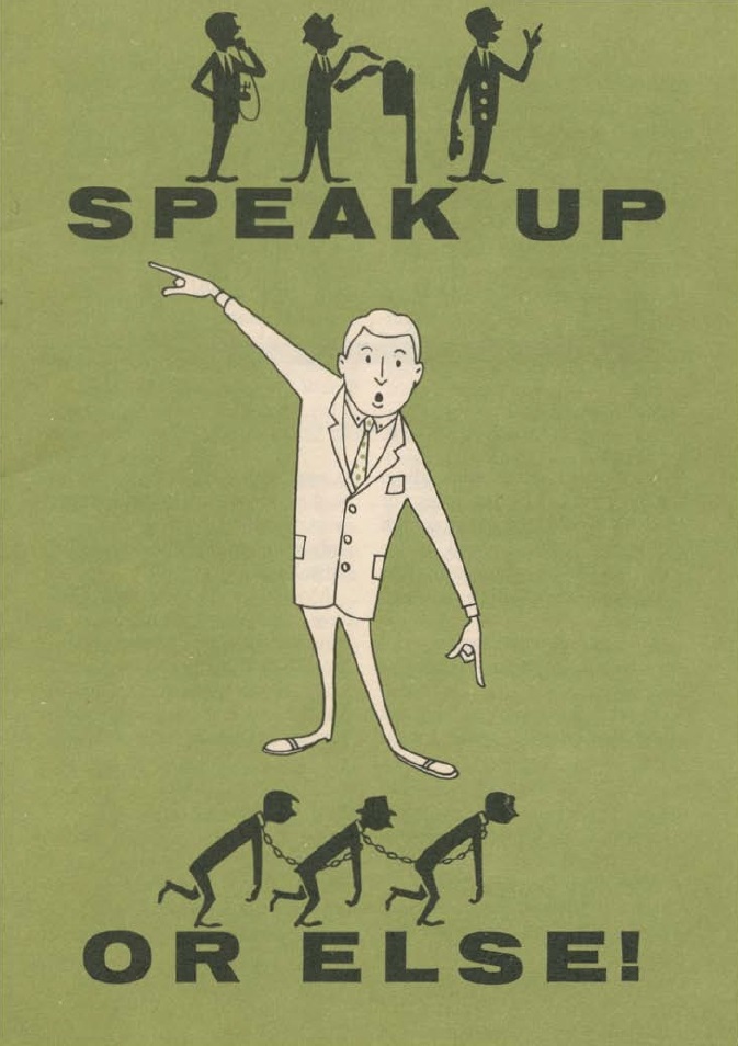 Book Cover of SPEAK UP… OR ELSE !