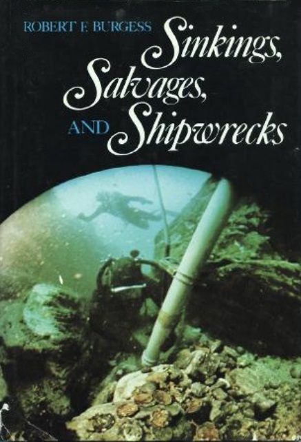 Book Cover of SINKINGS, SALVAGES AND SHIPWRECKS