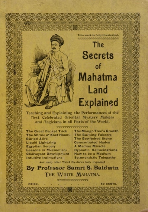 Book Cover of THE SECRETS OF MAHATMA LAND EXPLAINED