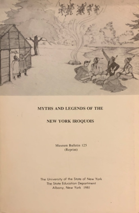 Book Cover of MYTHS AND LEGENDS OF THE NEW YORK IROQUOIS