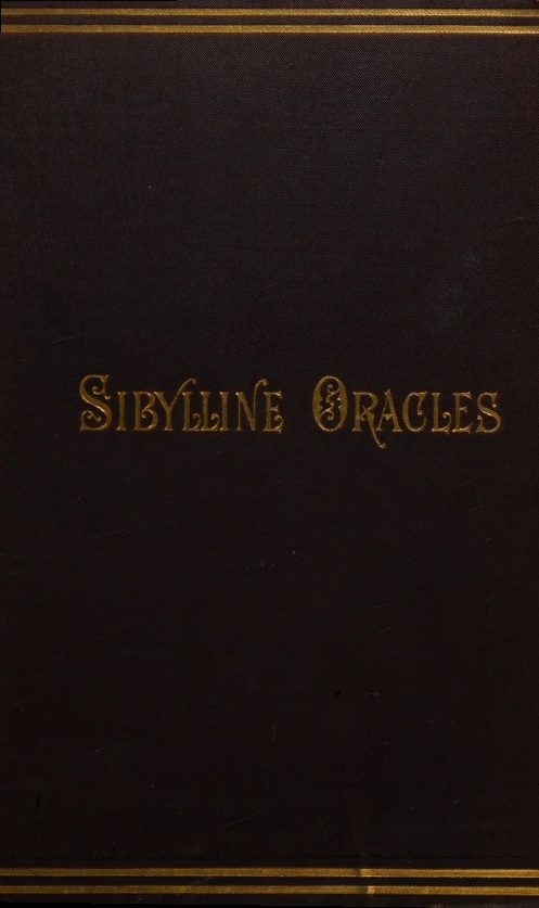 Book Cover of THE SIBYLLINE ORACLES