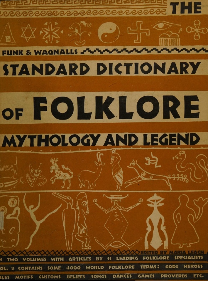Book Cover of STANDARD DICTIONARY OF FOLKLORE, MYTHOLOGY, AND LEGEND